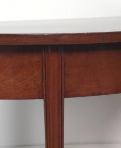 Georgian Demi Lune Table England circa 1800 - 4179097
