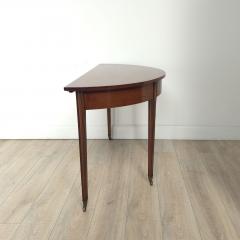 Georgian Demi Lune table England circa 1800 - 4208837