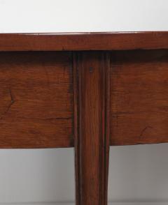 Georgian Demi Lune table England circa 1800 - 4208842
