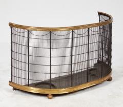 Georgian Demilune Fireguard 44 wide - 4559464