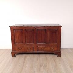 Georgian English Oak Mule Chest circa 1780 - 3442653