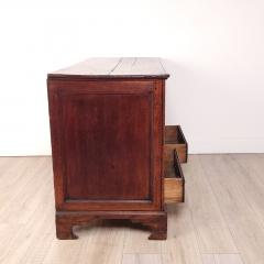 Georgian English Oak Mule Chest circa 1780 - 3442660