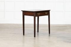 Georgian English Oak Side Table - 4406210