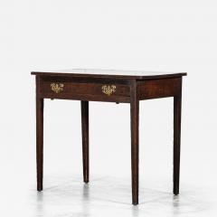 Georgian English Oak Side Table - 4412021