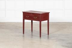 Georgian English Painted Oak Side Table - 4405439