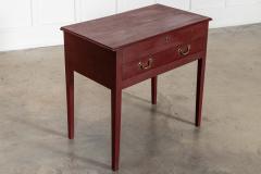 Georgian English Painted Oak Side Table - 4405442