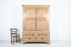 Georgian English Pine Housekeepers Cupboard - 2351113