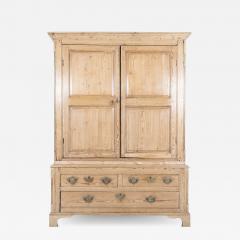 Georgian English Pine Housekeepers Cupboard - 2353529