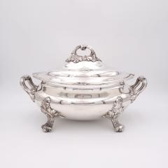 Georgian English Sheffield Plate Tureen circa 1780 - 3273352