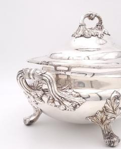 Georgian English Sheffield Plate Tureen circa 1780 - 3273355