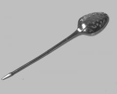 Georgian English Sterling Silver mote spoon English C 1740 - 1060894