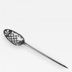 Georgian English Sterling Silver mote spoon English C 1740 - 1061628