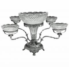 Georgian Epergne Centerpiece Old Sheffield English C 1820 - 2047734