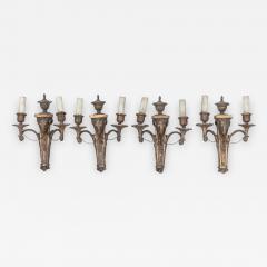 Georgian Giltwood Country House Rams Head Wall Sconces - 2202698