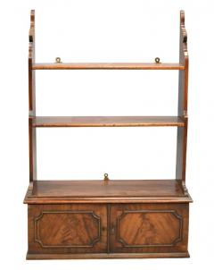 Georgian Hanging Waterfall Wall Shelf - 4748197