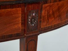 Georgian Inlaid Demilune Table - 3077685