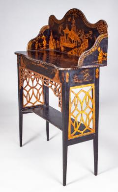 Georgian Japanned Side Serving Table Circa 1790 - 1535671