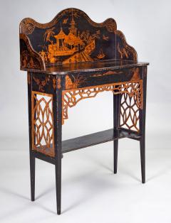 Georgian Japanned Side Serving Table Circa 1790 - 1535672