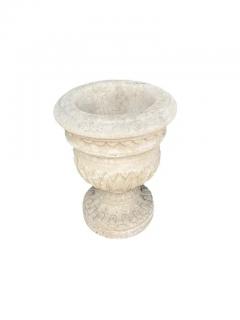 Georgian Limestone Urn From Wall Hall Hertfordshire - 4138532