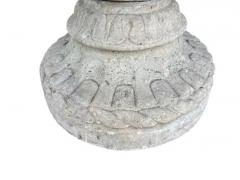 Georgian Limestone Urn From Wall Hall Hertfordshire - 4138563