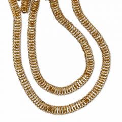 Georgian Long Chain 18K Gold Necklace - 3070431