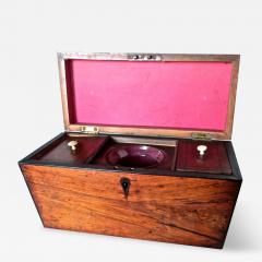 Georgian Mahogany 18th Century Tea Caddy Circa 1780 - 148016