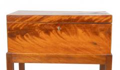 Georgian Mahogany Box On Stand Now Fitted As A Humidor - 4152754