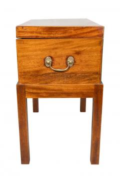 Georgian Mahogany Box On Stand Now Fitted As A Humidor - 4152800