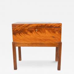 Georgian Mahogany Box On Stand Now Fitted As A Humidor - 4219043