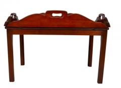 Georgian Mahogany Butlers Tray on Stand - 4136989