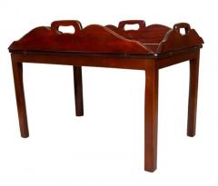 Georgian Mahogany Butlers Tray on Stand - 4136993