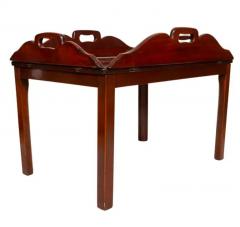 Georgian Mahogany Butlers Tray on Stand - 4137061