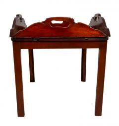 Georgian Mahogany Butlers Tray on Stand - 4137064