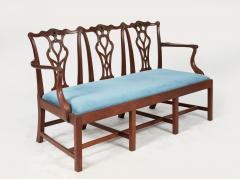 Georgian Mahogany Chairback Settee - 4446820