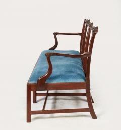 Georgian Mahogany Chairback Settee - 4446821