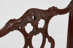 Georgian Mahogany Chairback Settee - 4446824