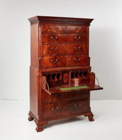 Georgian Mahogany Chest on Chest - 3607633