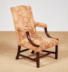 Georgian Mahogany Gainsborough Chair - 4476151