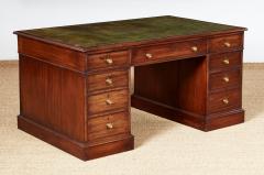 Georgian Mahogany Partners Desk - 3913479