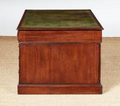 Georgian Mahogany Partners Desk - 3913481