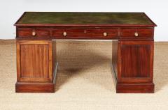 Georgian Mahogany Partners Desk - 3913483