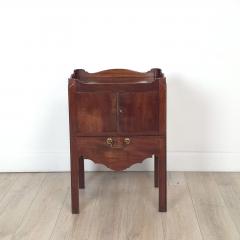 Georgian Mahogany Tray Top Bedside Commode England circa 1800 - 4153041