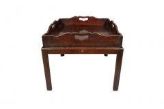 Georgian Mahogany Tray on Later Base - 3740811