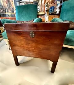 Georgian Mahogany Wine Cooler or Cellarette - 3997438