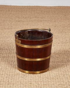 Georgian Mahogany and Brass Peat Bucket - 4205242
