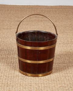 Georgian Mahogany and Brass Peat Bucket - 4205243