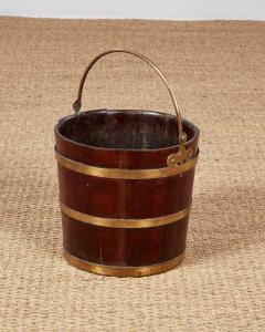Georgian Mahogany and Brass Peat Bucket - 4205244