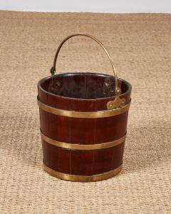 Georgian Mahogany and Brass Peat Bucket - 4205245