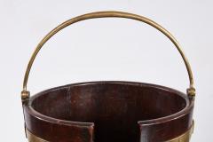 Georgian Mahogany and Brass Plate Bucket - 4737879