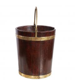 Georgian Mahogany and Brass Plate Bucket - 4737898
